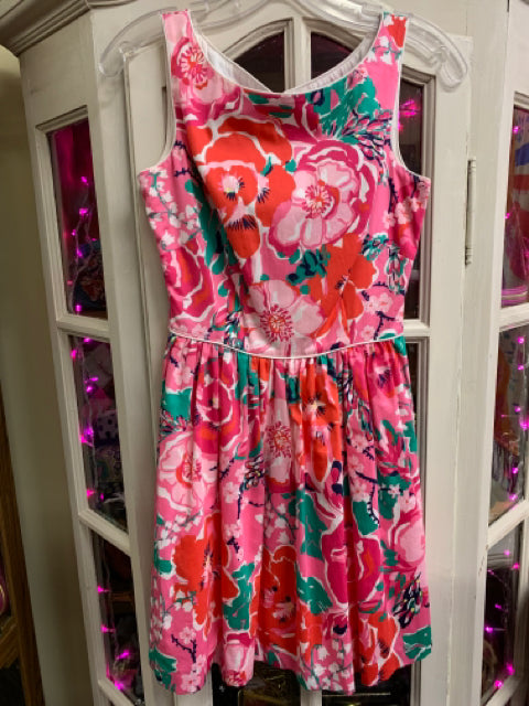 Lilly Pulitzer Size 0 Pink Floral Junior's Dress